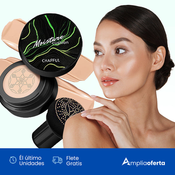 Base Correctora Moisture Cushion® Impermeable ¡Comprá 2 y Llevaté 5!