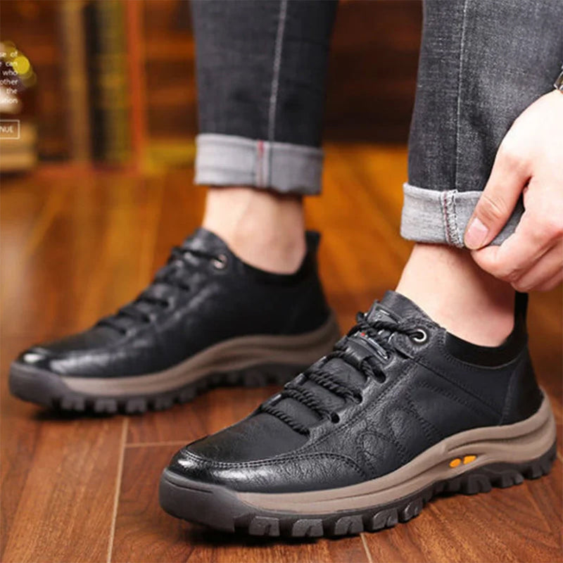 Comprá 1 y Llevate 2 Zapatos de Cuero Legítimo para Hombre